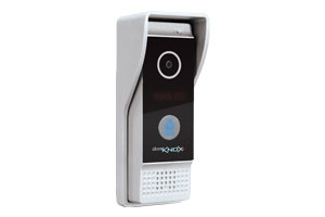 Wide angle video doorbell unit